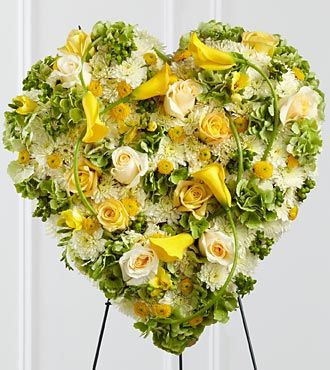 Radiant Shades Heart Flower Wreath Radiant Shades Heart Flower Wreath
